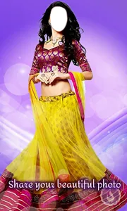 Lehenga Choli Dress Montage screenshot 2