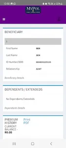MyPol Member Portal screenshot 14