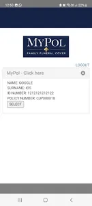 MyPol Member Portal screenshot 2