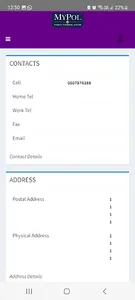 MyPol Member Portal screenshot 4