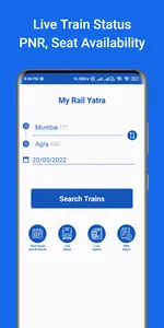 My Rail Yatra Train Status PNR screenshot 0
