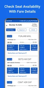 My Rail Yatra Train Status PNR screenshot 1