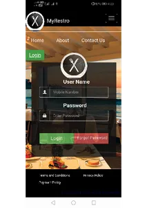 MyRestro screenshot 1