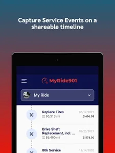 MyRide901 Car Maintenance Log screenshot 15