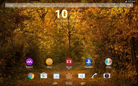 Autumn Time Xperia™ Theme screenshot 4