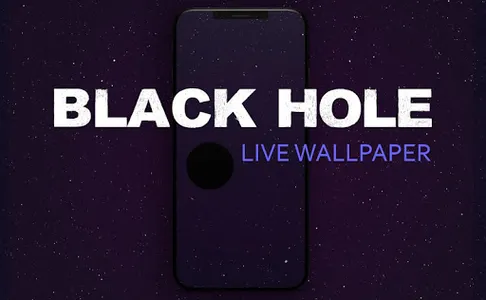 Black Hole Live Wallpaper screenshot 1