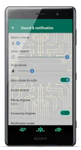 Technology Theme for Xperia™ screenshot 3
