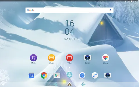 Winter Time Xperia™ Theme screenshot 4