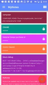 MyNotes : Simple Color Note screenshot 1