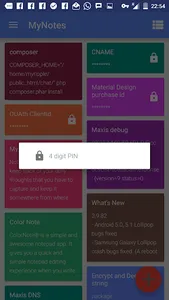 MyNotes : Simple Color Note screenshot 2