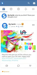 MySarthi - A Social Networking screenshot 1