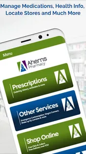 Aherns Pharmacy screenshot 1