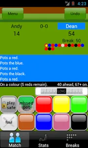 MySnookerStats Snooker Scoring screenshot 3