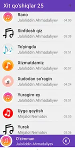 Xit qo'shiqlar 2025 screenshot 3