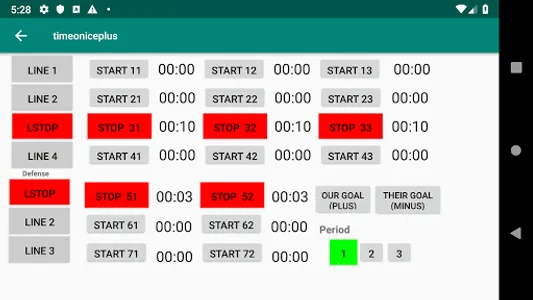 Time on Ice Plus - Hockey screenshot 1