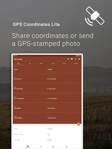 GPS Coordinates Converter Lite screenshot 14