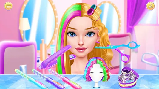 Hair Stylist Nail Salon Games screenshot 9