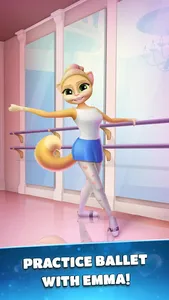 Talking Cat Emma Ballerina screenshot 0