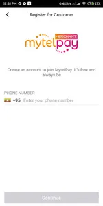 MytelPay Merchant screenshot 0