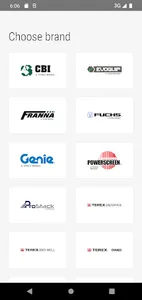 myTerex Portal screenshot 1