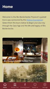 Bix Beiderbecke Museum Tours screenshot 0
