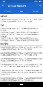 Avia Weather - METAR & TAF screenshot 2