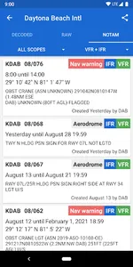 Avia Weather - METAR & TAF screenshot 3