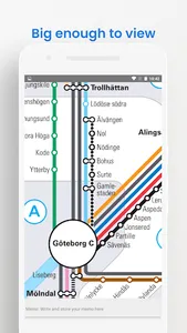 GOTEBORG TRAIN TRAM BUS MAP screenshot 5