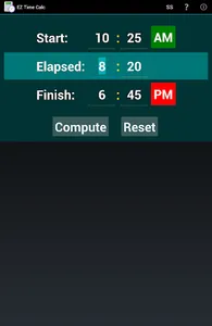 EZ Time Calculator screenshot 13