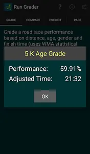 Run Grader: Age-Grading + screenshot 1