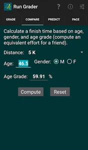 Run Grader: Age-Grading + screenshot 2