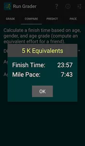 Run Grader: Age-Grading + screenshot 3