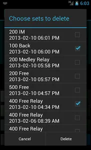 Swim Splitter Split Calculator screenshot 5