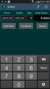SUPer: Simple Unit Pricer screenshot 0