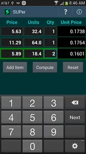 SUPer: Simple Unit Pricer screenshot 1