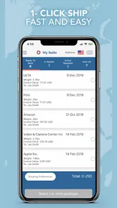 MyUS Global Shipping App screenshot 3