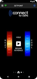 Connect Thermostat for OEMs screenshot 1