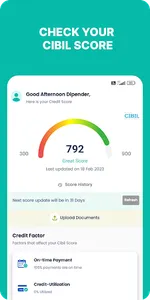 Wishfin CIBIL Score Check screenshot 2