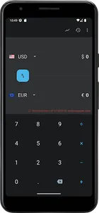 Justin Currency Converter screenshot 0