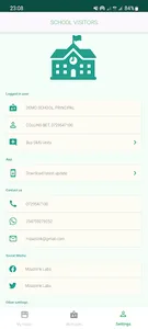 Mzazilink Visitors: Admin App screenshot 2