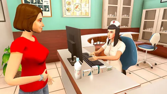 Virtual Pregnant Mom Baby Care screenshot 0