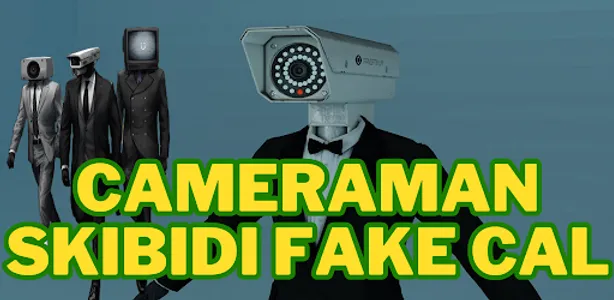 CameraMan Skibidi Fake Call screenshot 0