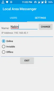 LAN Messenger - P2P Offline Ch screenshot 4