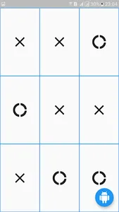 X_O complete tic tac toe game screenshot 3