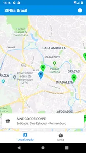 SINEs e Agências do trabalho n screenshot 1