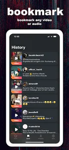 Video downloader for TikTok screenshot 1