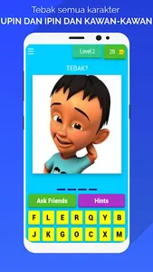 Upin & Ipin Quiz screenshot 1