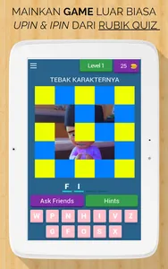 Upin & Ipin Rubik Quiz screenshot 12