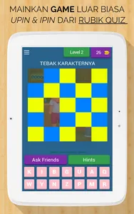 Upin & Ipin Rubik Quiz screenshot 13
