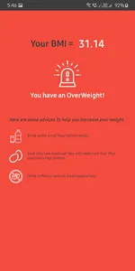 BMI Calculator screenshot 2
